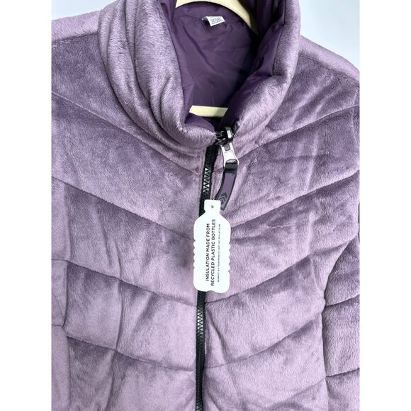 NWT Free Country Reversible Womens Puffer Jacket XXL Smoky Grape Polyester - Picture 2 of 7